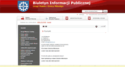 Desktop Screenshot of bip.milomlyn.pl